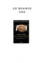 [독서감상문] 오픈 콜라보레이션-1