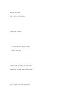 영문 If These Walls Could Talk 더월 영화 대사_1167-13