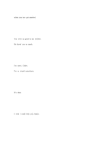 영문 If These Walls Could Talk 더월 영화 대사_1167-17