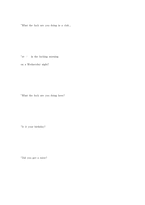 영문 Chris Rock Bigger And Blacker 크리스 락쇼 영화 대사-20