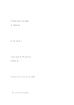 영문 Fool For Love 사랑의 열정 영화 대사-5