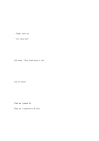 영문 Fool For Love 사랑의 열정 영화 대사-11
