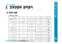 검사의 활용, 검사의 기초-11