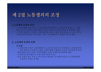 노동쟁이와 조정, 발생-11