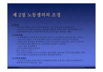노동쟁이와 조정, 발생-12
