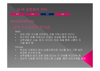 여성학 - 남, 여성 문화 차이-7