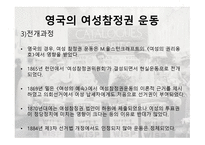 서구의 여성 운동(영국, 미국)-4
