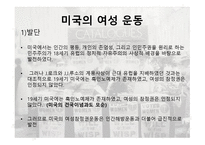 서구의 여성 운동(영국, 미국)-8