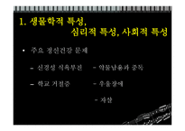 정신건강론(청소년기)-심리적, 사회적 특성-5