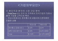 [국제경영] ‘데이터클리어’ 해외진출전략-14