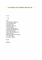 [경영정보] 포스코 PI 프로젝트 ERP사례-1