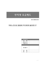 [인터넷종량제] 인터넷 요금제도-1
