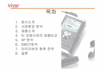 아이리버 마케팅전략-2