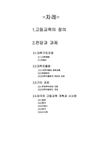[교육학] 고등교육개혁의 전망과 과제-2
