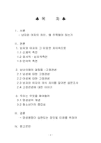 [소논문] 남성과 여성의 차이-2