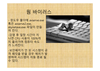 과학탐구 보고서 - 컴퓨터 바이러스의 종류-4