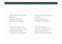 가로줄 노트 디자인 배경파워포인트 PowerPoint PPT 프레젠테이션-14