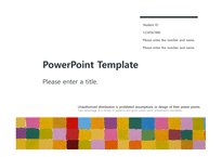 다양한 색상패턴 색채 깔끔한디자인 예쁜 심플한 색깔 미술 배경파워포인트 PowerPoint PPT 프레젠테이션-1