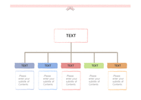 분홍색 리본 파스텔톤 선물포장지 예쁜 깔끔한 심플한 배경파워포인트 PowerPoint PPT 프레젠테이션-15