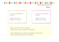 스프라이트패턴 무지개 미술 색채 예쁜디자인 심플한 깔끔한 배경파워포인트 PowerPoint PPT 프레젠테이션-7