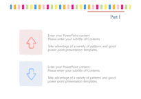 스프라이트패턴 무지개 미술 색채 예쁜디자인 심플한 깔끔한 배경파워포인트 PowerPoint PPT 프레젠테이션-9