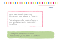 스프라이트패턴 무지개 미술 색채 예쁜디자인 심플한 깔끔한 배경파워포인트 PowerPoint PPT 프레젠테이션-16
