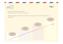 우편 편지 배송 편지지 물류 포스트 주소 우표 배경파워포인트 PowerPoint PPT 프레젠테이션-10