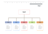 자 눈금 눈금자 예쁜 심플한 깔끔한 배경파워포인트 PowerPoint PPT 프레젠테이션-14