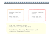 파란색 선물포장지종이 배경파워포인트 PowerPoint PPT 프레젠테이션-8