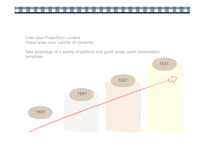 파란색 선물포장지종이 배경파워포인트 PowerPoint PPT 프레젠테이션-11