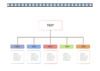 파란색 선물포장지종이 배경파워포인트 PowerPoint PPT 프레젠테이션-15