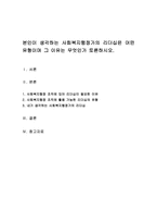 본인이 생각하는 사회복지행정가의 리더십은 어떤 유형이며 그 이유는 무엇인가 토론하시오-1