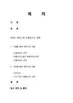 해외시장 진출 방식의 실행1-2