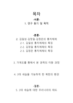 북한의 3대 세습 여건과 성공의 조건-2