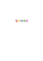 컬러마케팅 레포트-1