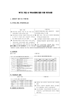 WTO 가입 시약 속사항에 대한 이행 평가사항 상품분야 합의 및 이행사항-1