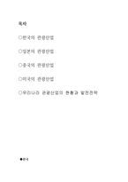 한일 중미의 관광산업의 비교와 우리나라 관광산업의 발전전략-2
