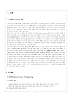 정보기술을 활용한 기업혁신사례 주동 서식품의 BPR혁신사례-3