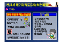 신체운동기능 및 지각 능력의 발달-1