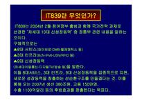 과학기술정책 IT839 정책에 대하여-3