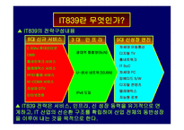 과학기술정책 IT839 정책에 대하여-5