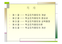 교육행정과 학교조직풍토론-2