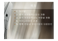 중국의 석유화학산업 현황과 우리 기업의 진출방향-2