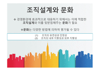 조직설계와 문화-2