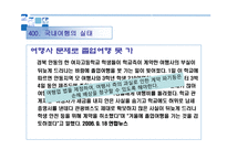 여행사 경영론 국내여행 해외여행 실태-8