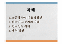 노동력 불법이용행위-2