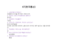 노동조합 설문조사 KT 한전 강릉지점 영동화력 강원흥업-12