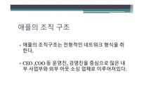 삼성전자와 애플 조직유형 비교-8