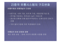 국내 유통업체의 중국시장 진출방향-7