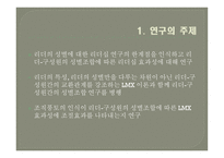 리더 구성원의 성별 조합에 따른 LMX효과성 연구-2
